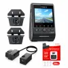 VIOFO A329WW 3CH 4K HDR GPS Wi-Fi + OP100 OBD-II + karta 256 GB